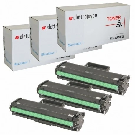 KIT 3 TONER COMPATIBILI MLT-D101S AMSUNG ML2160 ML-2165W SCX-3400F SCX-3405F SCX - Immagine 1 di 1