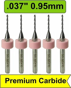 0,037 Zoll #63,95 mm VHM-Bohrereinsatz - FÜNF-TEILIG - 1/8" Schaft LU - Bild 1 von 3