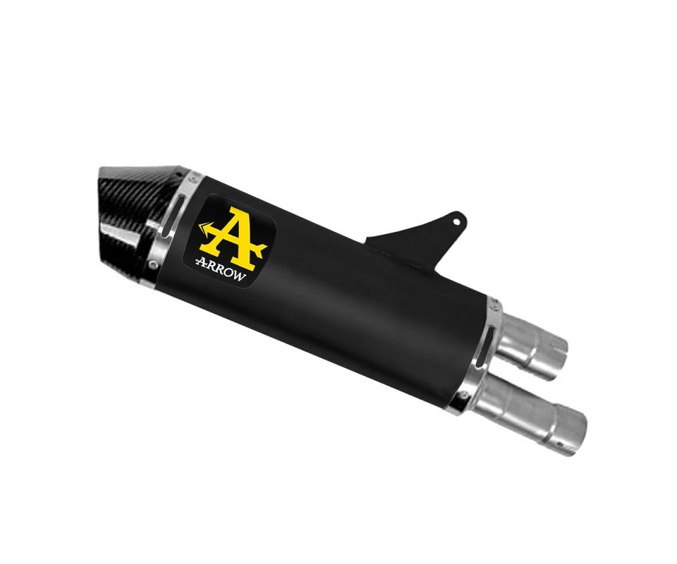 Exhaust Muffler Arrow Race-Tech Alum Dark Triumph Speed Triple 1200 RS 2021 2024 - Image 1 of 1