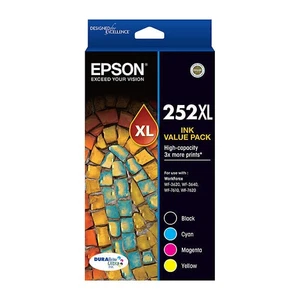 Epson 252XL 4 Ink Value Pack - Picture 1 of 1