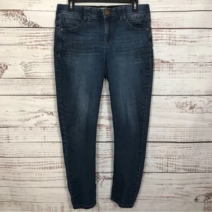 Democracy Ab Technology Dark wash size 8 stretch / comfort Casual Skinny jeans - Picture 1 of 7