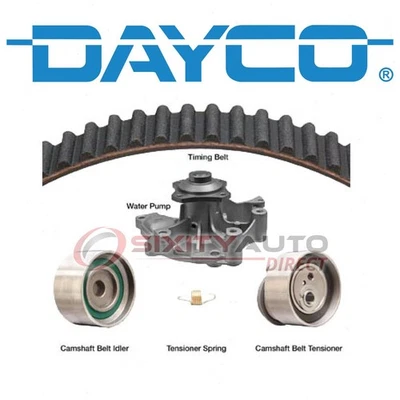 Dayco Timing Belt Kit with Water Pump for 2001-2003 Mazda Protege 2.0L L4 - fb - Image 1 of 4