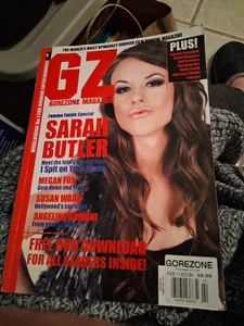 GOREZONE MAGAZINE SARAH BUTLER COVER FEBRUARY 2011 UK Mag #64 Hot Horror - Picture 1 of 1