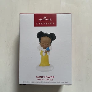 Hallmark Christmas Ornament 2023 SUNFLOWER 36th in Mary's Angels Series NEW - Picture 1 of 2