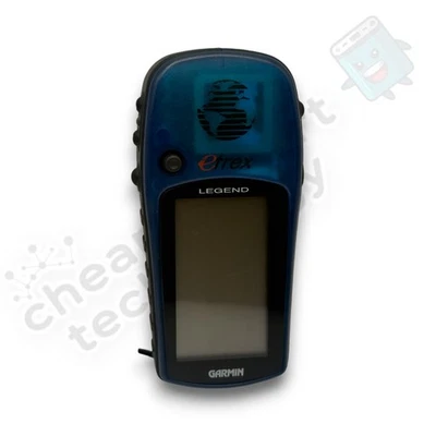 Garmin eTrex Legend  Blue Handheld LCD Display Waterproof Hiking GPS Navigator - Image 1 of 2