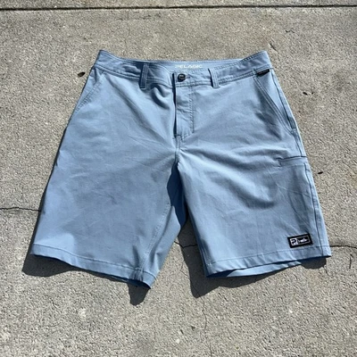 Pantalones Cortos de Pesca Híbridos en Mar Profundo Alto Rendimiento Pelagic Para Hombre Talla 34 Azul Claro Foto 1 de 4