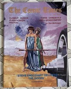Comic Times No 2 Sept 1980 Popeye Flash Gordon Steve Englehart Vintage Magazine - Picture 1 of 5