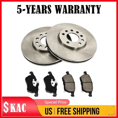 Front Disc Rotors &Brake Pads for Saturn L100 L200 L300 LS LS1 LW1 LS2 LW2 - Image 1 of 4