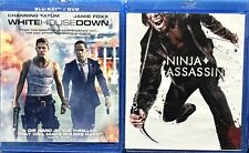 Super Action Double Feature: White House Down + Ninja Assassin - Blu-ray -