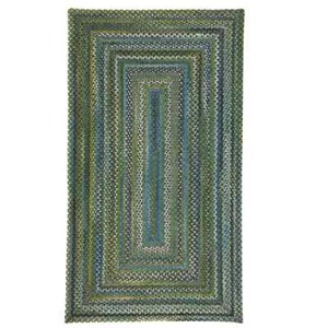 Capel Rugs Blue Ridge Horizon Wool Country Home Braided Rectangle Area Rug - Picture 1 of 3