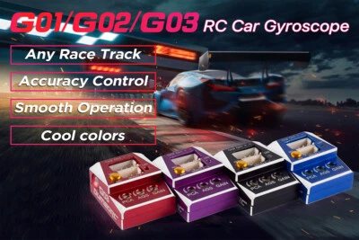 DUMBORC RC Gyro Automatic Stability Control System G03 G02 G01 for RC Drift Car - Image 1 of 4