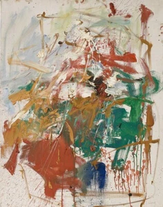 Joan Mitchell Blue Tale Canvas Print 16 x 20 - Picture 1 of 4