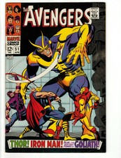 THE AVENGERS # 51 NM- High Grade! No Reserve!
