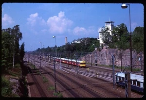 Original Rail Slide - UNK Unknown Railway+ Helsinki 7-13-1985 - Picture 1 of 1