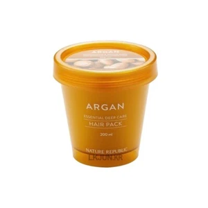 Nature Republic Hair Pack Argan Essential Deep Care Moisture Nutrition 200 ml - Picture 1 of 11