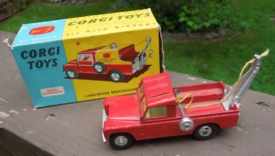 Corgi Land Rover Breakdown Truck #417S Diecast 1:43 W/ Box - Image 1 of 4