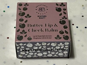 BEAUTANIQ BEAUTY Butter Lip & Cheek Balm Peach Blush Full Size .14 oz NIB - Picture 1 of 6