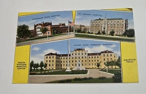 Vintage 1952 Postcard Amarillo Tx Southwestern Hospital Cntr. Posted W/2c Stamp. - Picture 1 of 3