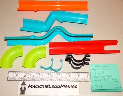 Techno Gears Marble Mania Catapult Track and Track Connector Parts Only - Image 1 of 4