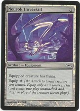 1x Foil - Neurok Hoversail - Magic the Gathering MTG Mirrodin
