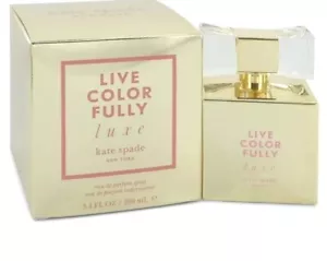 LIVE COLOR VOLLLUXUS KATE SPADE-EDP-SPRAY-3,4 OZ-100 ML - AUTHENTISCH-MADE IN USA - Bild 1 von 1