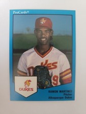 1989 Pro Cards #69 Ramon Martinez ***Rookie*** Albuquerque Dukes NRMT-MT