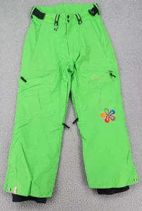 Bonfire Snowboarding Company Evolution Classic Fit Green Men's Small Snow Pants - Picture 1 of 18