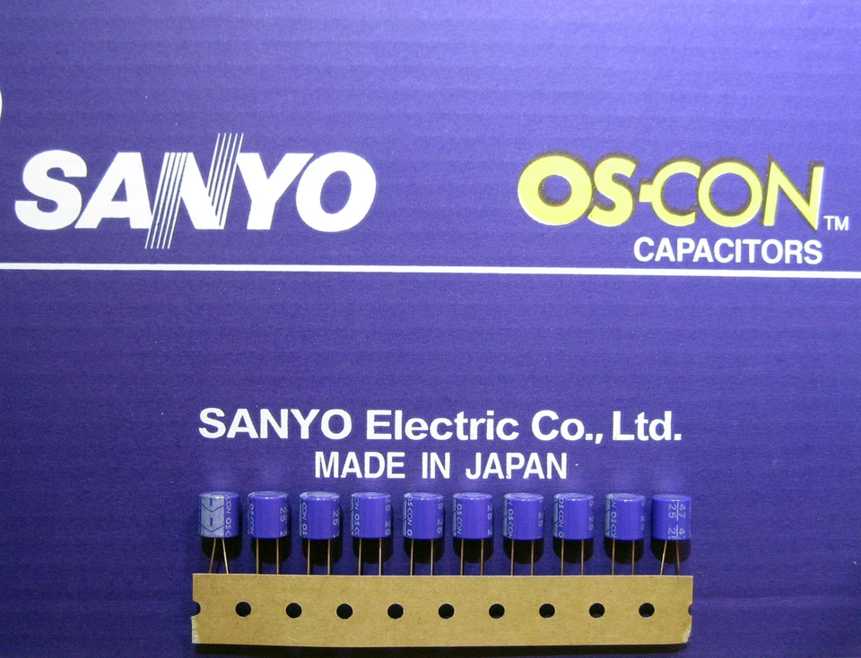 Oscon Sanyo OS-CON 47μF/25V 10 un.