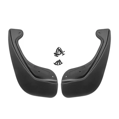 Guardabarros trasero guardabarros contra salpicaduras para Nissan Juke 2011-2014 negro 2 piezas Foto 1 de 4