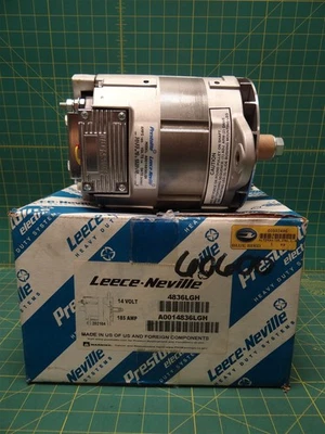 Alternador Leece Neville 4836LGH A0014836LGH Serie 4000 14V 185A Montaje J180  Foto 1 de 4