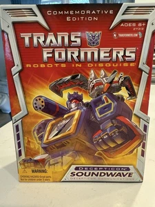 Hasbro Transformers Commemorative Edition: Soundwave, Decepticon Actionfigur. - Bild 1 von 9
