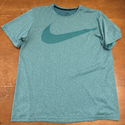 Camisa Nike Para Hombre XL Verde Estándar Pro Swoosh Dri Fit Ligera Activa Foto 1 de 4