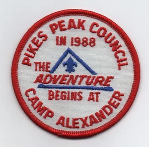 1988 Camp Alexander  (Pathways to the Rockies Council)  Mint - Picture 1 of 1