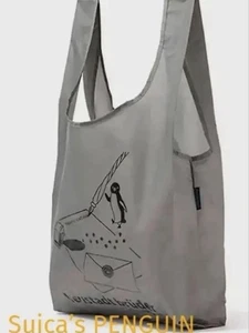 BAGGU Suica Penguin Reusable Eco Bag Tokyo Station Limited Used - Picture 1 of 6