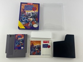 Mega Man 3 (Nintendo NES, 1990) CIB Complete w/ Protector, Manual & Box MINTY