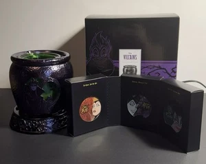 Scentsy Disney's Villains warmer Ursula, Maleficent and the Evil Queen + Wax Set - Picture 1 of 2