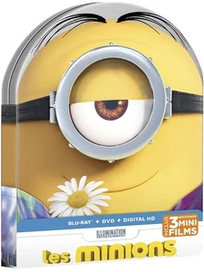 Minions (Blu-ray) Sandra Bullock Jon Hamm Pierre Coffin Kyle Balda (US IMPORT) - Picture 1 of 10