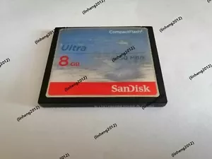 sandisk Ultra 8GB 50mb/s CF Memory CARD compact flash card - Picture 1 of 3