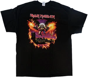 IRON MAIDEN Legacy Of The Beast 2019 Tour t shirt XXL Brooklyn New York Event - Picture 1 of 9