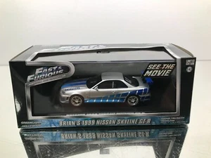 FAST&FURIOUS 86208 BRIAN'S 1999 NISSAN SKYLINE GT-R R34 -1:43- HIGH QUALITY IB - Imagen 1 de 8