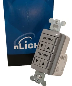 Acuity Control NPODM 2P DX GY Low Voltage Push-button Wall Pod 2-Pole Grey Gray - Picture 1 of 3