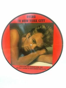 Sting In New York City Ritz Live Picture Disc N MINT THE POLICE - Picture 1 of 1