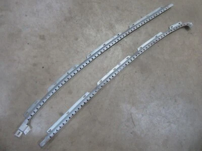 1954 Cadillac Series 62 4 door sedan interior rear wind lace mount strips trim - Image 1 of 2
