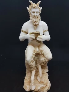 Alabaster Pan griechische Mythologie Götter Griechenland Handarbeit (A01/08)  - Bild 1 von 8
