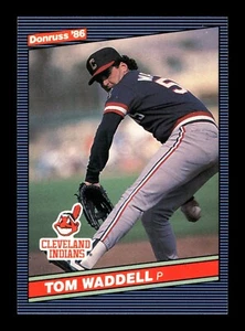 1986 Donruss #94 Tom Waddell Cleveland Indians - Bild 1 von 2