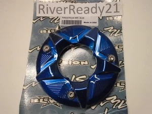 Blowsion Kawasaki sxr 800 Exhaust Outlet Flange nozzle Blue Aluminum In stock - Picture 1 of 1