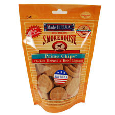 Smokehouse USA Made Prime Chips Dog Treat Chicken & Beef, 1 Each/4 Oz By Smokeho