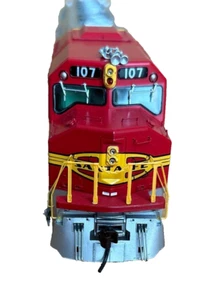Athearn Genesis Santa Fe Fp45 107 Sound Car Model Train Ho Scale Diesel F/S - Picture 1 of 10