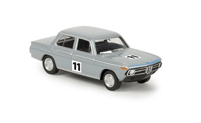 Brekina 24428 - 1/87 BMW 1800 Tii - Dal BMW Museo #11 Grigio - Nuovo - Immagine 1 di 1