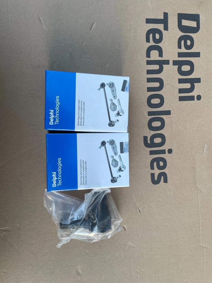 2 extremos de barra de amarre delantera Delphi OEM para Suzuki Verona Daewoo Leganza Nubira 93740710 Foto 1 de 1